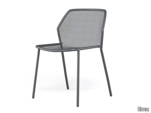 DARWIN - Stackable steel garden chair _ Emu