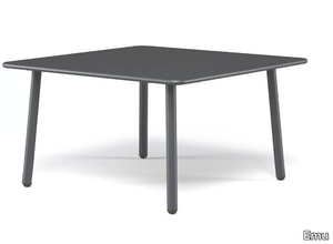 DARWIN - Square steel garden side table _ Emu