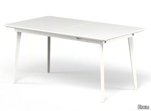 IMPERIAL - Extending rectangular steel garden table _ Emu