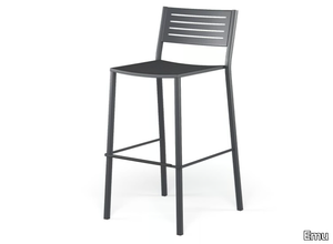 SEGNO - Stackable high steel garden stool _ Emu