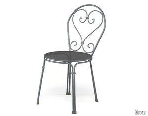 PIGALLE - Stackable steel garden chair _ Emu