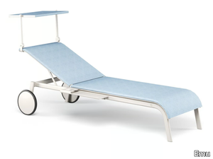 TIKI - Recliner sun lounger with castors _ Emu