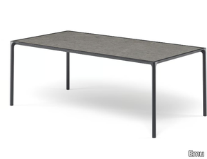 TERRAMARE - Rectangular porcelain stoneware garden table _ Emu