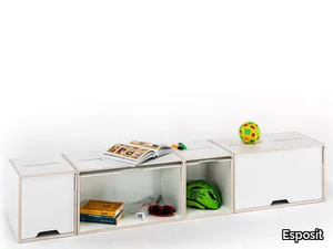 ADAKTO - Low wooden TV cabinet _ Esposit