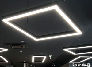 PWXL QR - LED aluminium pendant lamp _ Essenzialed