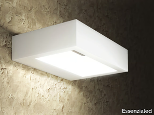 FRAME SQUARE - LED plaster wall lamp _ Essenzialed