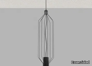 GABBIA 1 S - LED aluminium pendant lamp _ Essenzialed