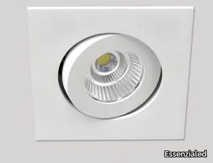MOOD SQUARE - Recessed LED adjustable spotlight _ Essenzialed