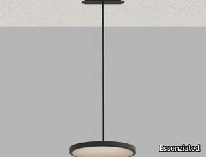 PADELLA T DARK - LED aluminium pendant lamp _ Essenzialed