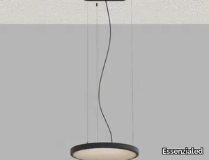 PADELLA S DARK - LED aluminium pendant lamp _ Essenzialed