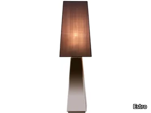 NARCISO - LED glass and fabric floor lamp _ Estro