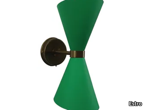PETRA - LED painted metal wall lamp with fixed arm _ Estro