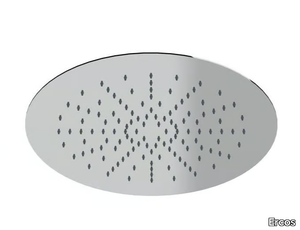 Ceiling mounted overhead shower - Built-in stainless steel rain shower _ Ercos