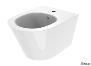 SURF - Wall-hung ceramic bidet _ Ercos