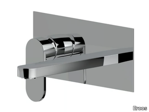 VERSILIA - 2 hole washbasin mixer with plate _ Ercos