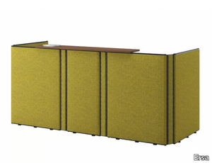 ALVEARE - Modular fabric reception desk _ Ersa