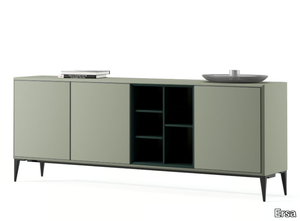 BRICK - Wooden office storage unit with hinged doors _ Ersa