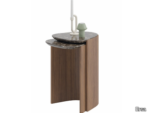DECK - Round marble coffee table _ Ersa