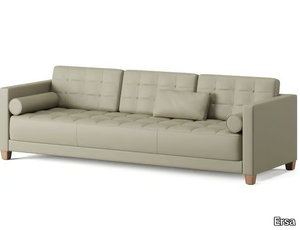 DIONE - 3 seater tufted leather sofa _ Ersa