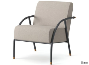 HEMERA - Fabric armchair with armrests _ Ersa