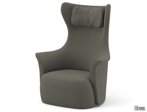 LA LUNA - Wing fabric armchair _ Ersa