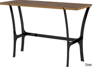 RAVEL - Rectangular wooden console table _ Ersa