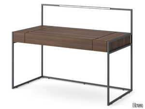 RHYTHM - Rectangular wooden writing desk with drawers _ Ersa