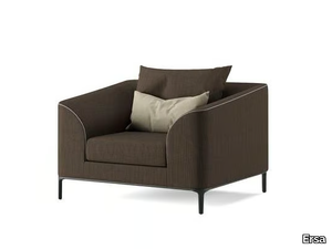 TERRA HOME - Fabric armchair with armrests _ Ersa