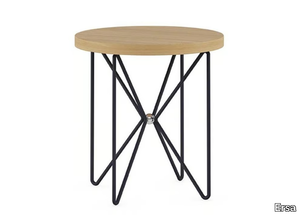 KILIG - Round laminate coffee table _ Ersa