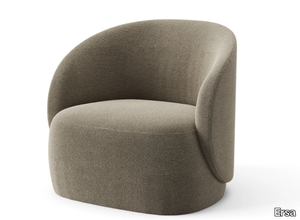 HULL HOME - Fabric armchair with armrests _ Ersa