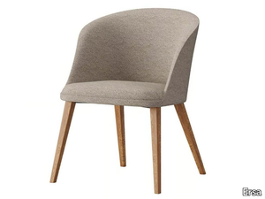 PREMIER - Upholstered fabric chair with armrests _ Ersa