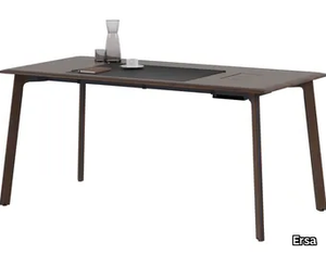 MAGRO - Rectangular wooden writing desk _ Ersa