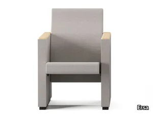 ASSOS - Folding fabric training chair with armrests _ Ersa