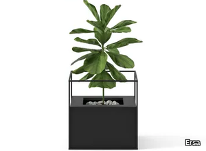 FRAME - Square metal planter _ Ersa