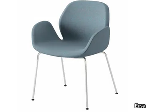 MAGNOLIA - Upholstered fabric chair with armrests _ Ersa