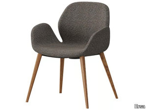 MAGNOLIA - Upholstered fabric chair with armrests _ Ersa