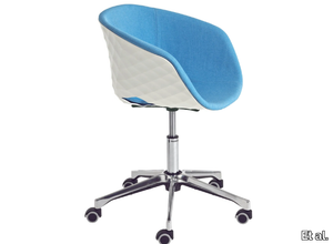 UNI-KA 597M-DR - Polypropylene office chair with 5-Spoke base _ Et al.