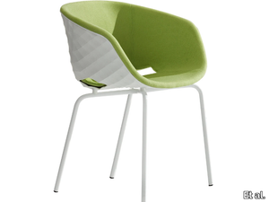 UNI-KA 604M - Upholstered chair with armrests _ Et al.