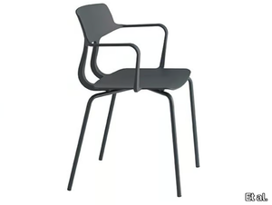 SNAP 1101 - Polypropylene chair with armrests _ Et al.