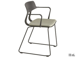 SNAP 1116N - Polypropylene chair with armrests _ Et al.