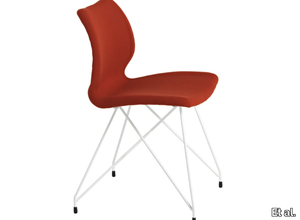 UNI 553M - Upholstered polypropylene restaurant chair _ Et al.