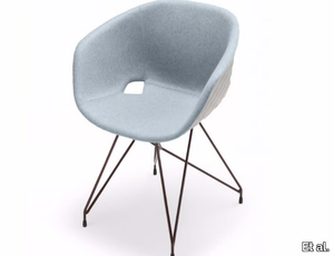 UNI-KA 596M - Upholstered polypropylene chair _ Et al.