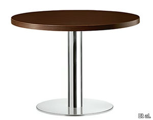 XT 477B - Round steel and wood table _ Et al.