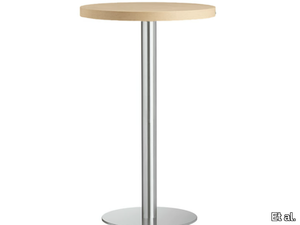 XT 478A - Round steel and wood high table _ Et al.