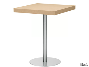 XT 494 - Square steel and wood table _ Et al.