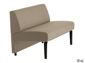 AMBIT 1060 - Fabric bench seating with back _ Et al.