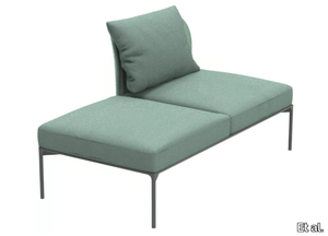 BLOOM 1206 DX/SX - Upholstered bench with back _ Et al.