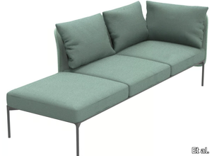 BLOOM 1222 DX/SX - Modular 3 seater fabric sofa _ Et al.