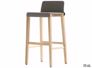 DALTON 663 - High fabric stool with footrest _ Et al.