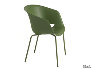 DUNK 1190 - Polypropylene chair with armrests _ Et al.